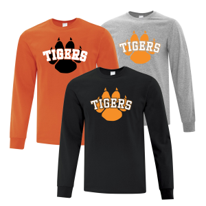 LONG SLEEVE TEE - Paw Print - UNISEX FIT