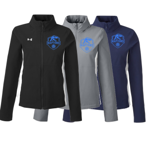 FULL ZIP RIVAL STRETCH JACKET - Raptors - UNDER ARMOUR - LADIES FIT